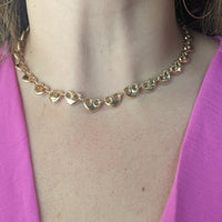 Heart Link Choker