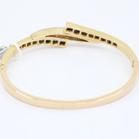 Bangle Zafiro & Diamantes