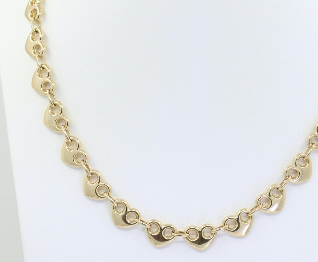 Heart Link Choker