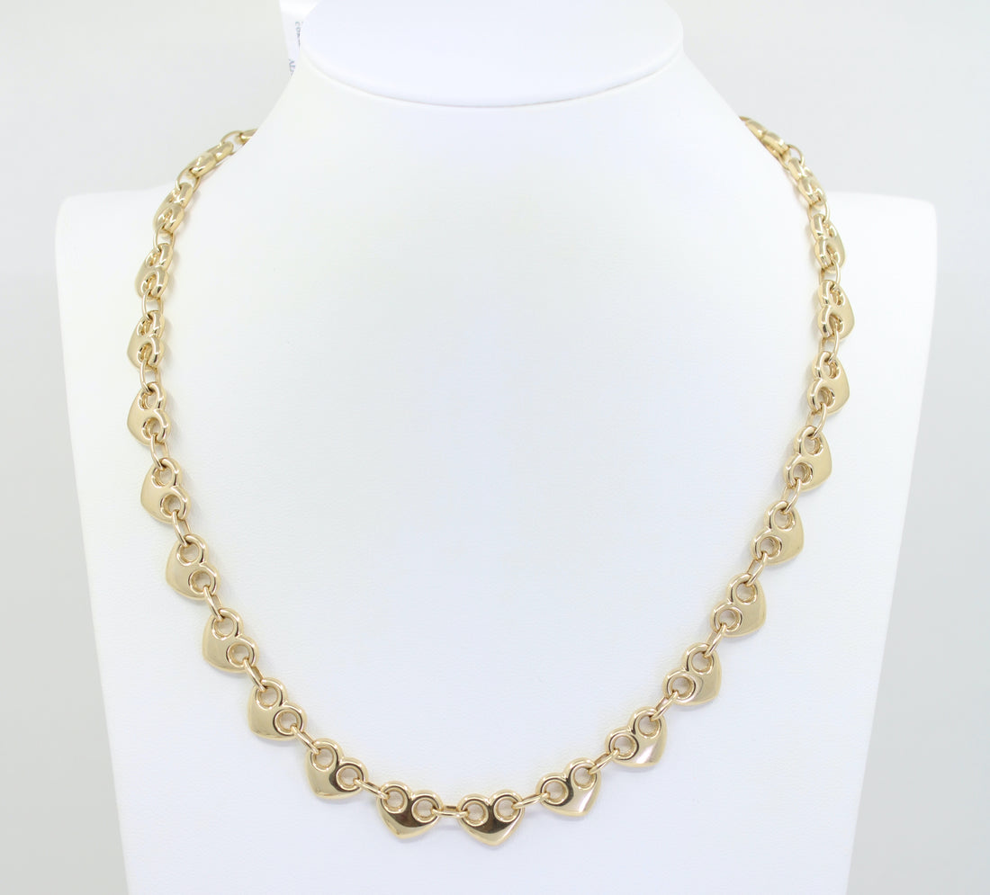 Heart Link Choker
