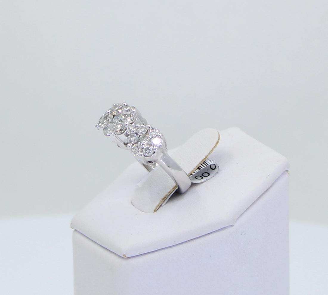 Sortija Set Flowery Diamond 14kt