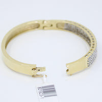 Diamonds Thick Bangle