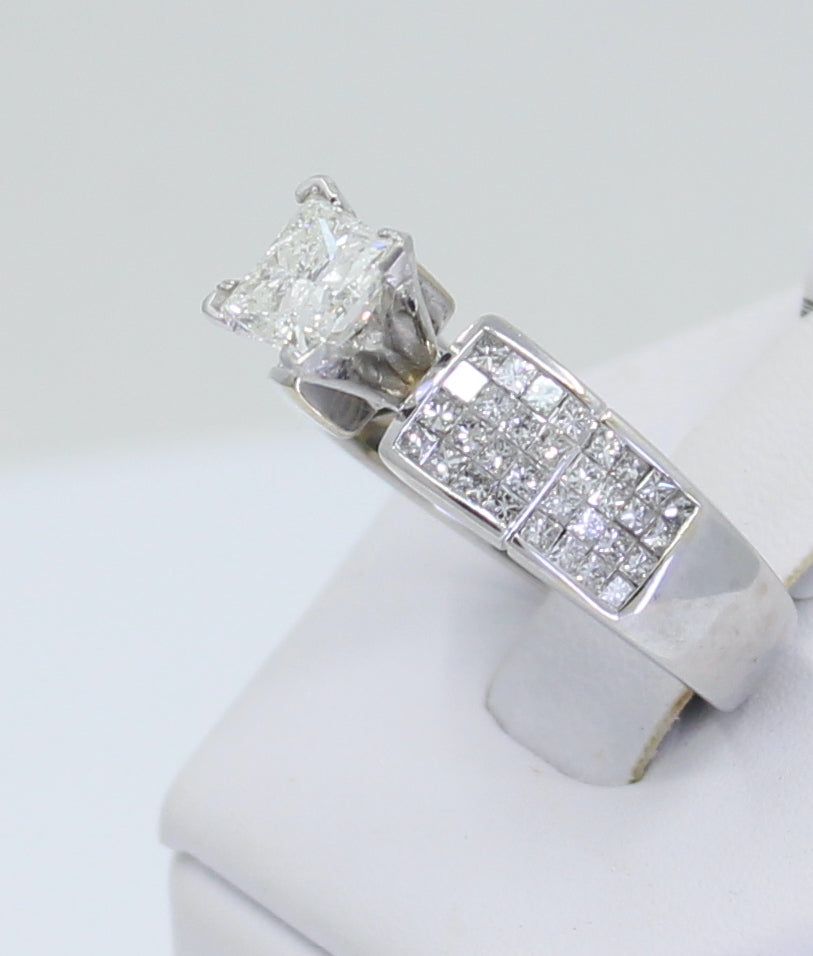 Princess Cut Solitaire