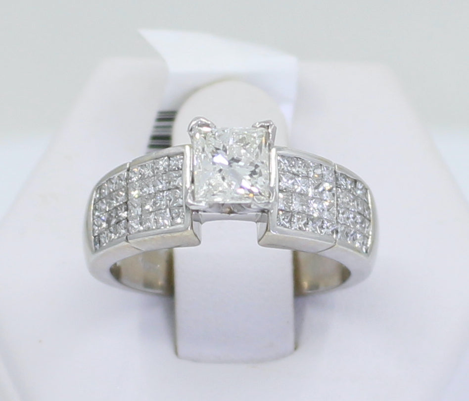Princess Cut Solitaire