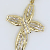 Cruz Diamantes Swirl Baguettes