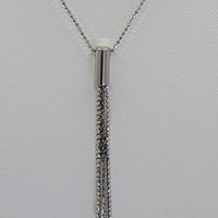 Cadena Oro Blanco con Burla