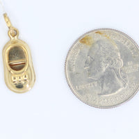 Charm Zapatito Bebé Oro