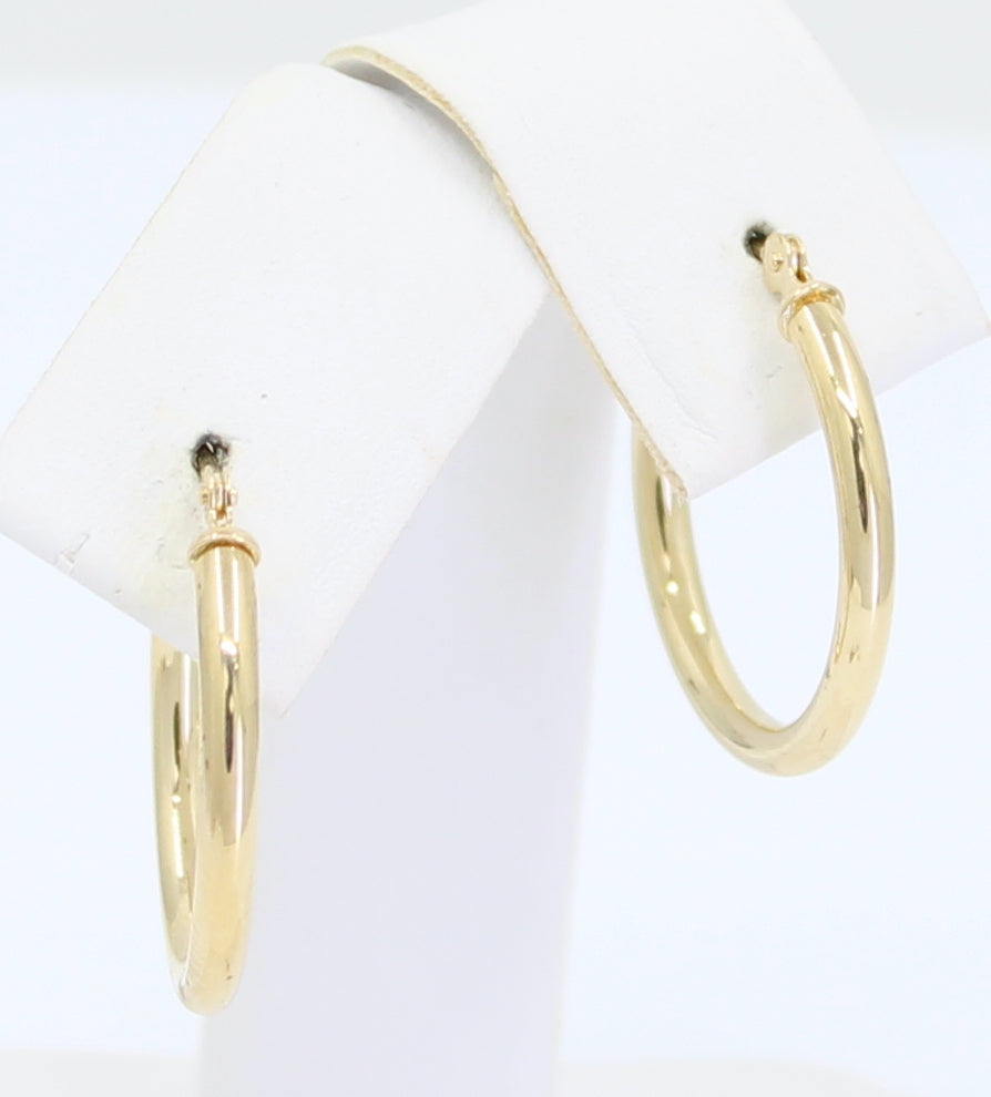Mini Hoops 14kt