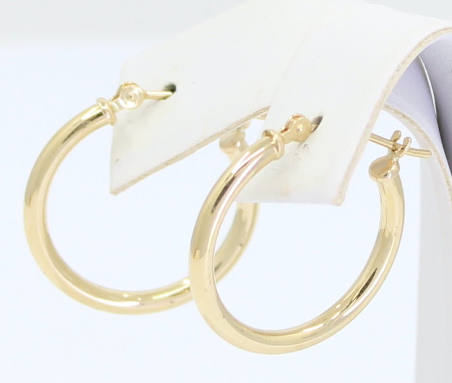 Mini Hoops 14kt