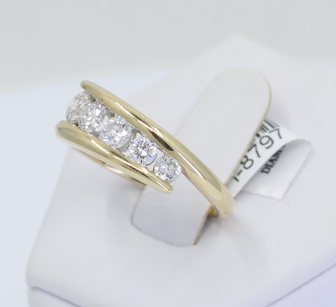 Diamond Gradient Ring