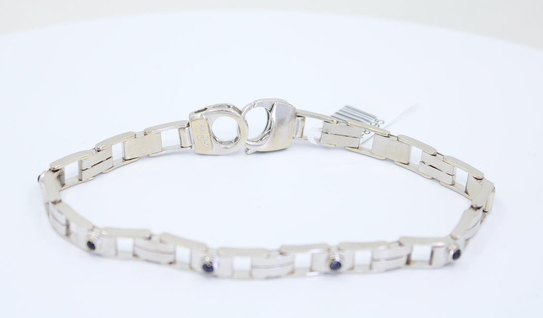 Pulsera Caballero Fancy Safiros