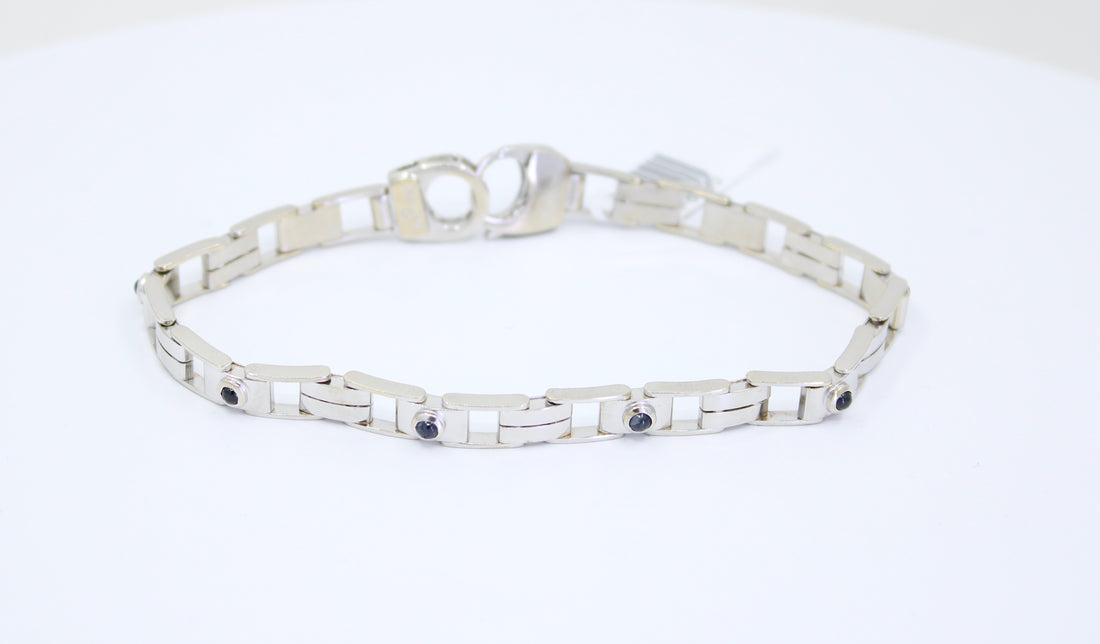 Pulsera Caballero Fancy Safiros