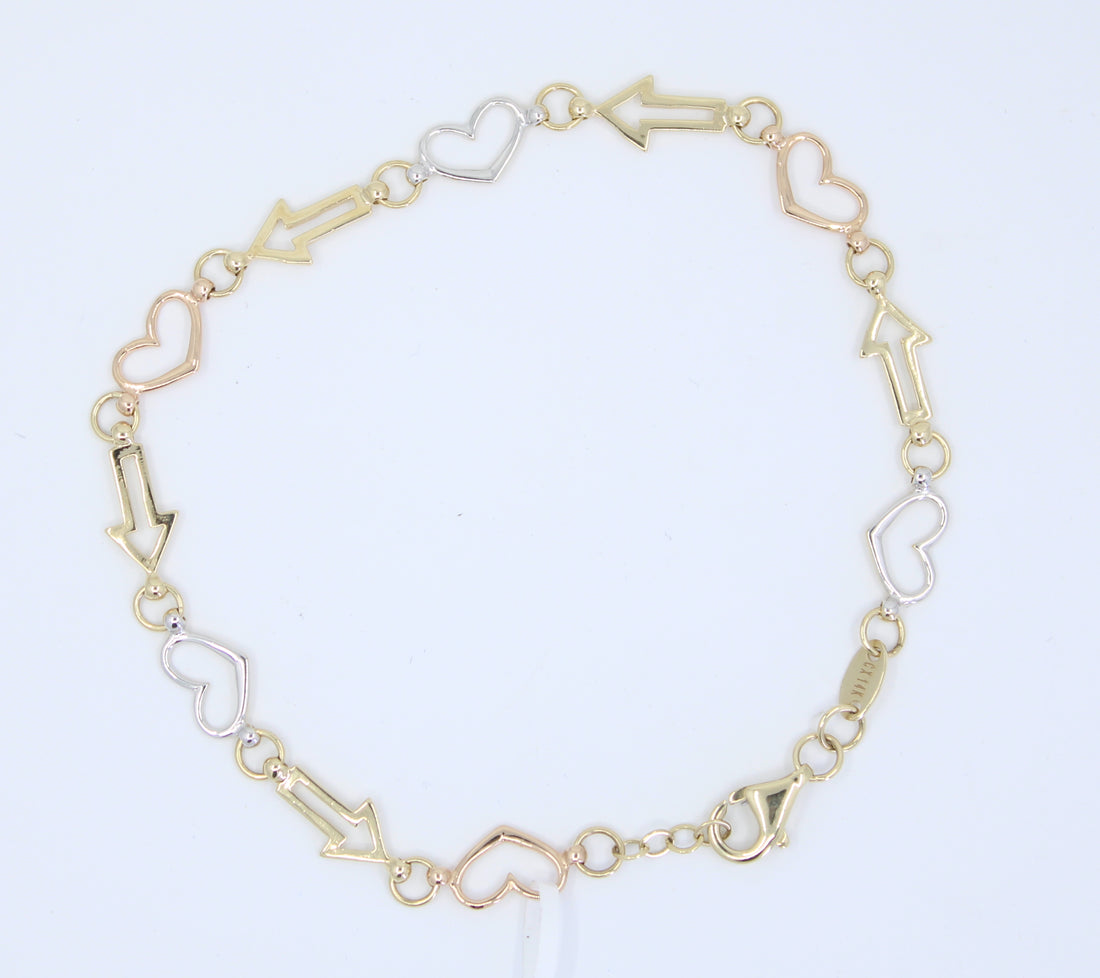 Pulsera Hearts & Arrows