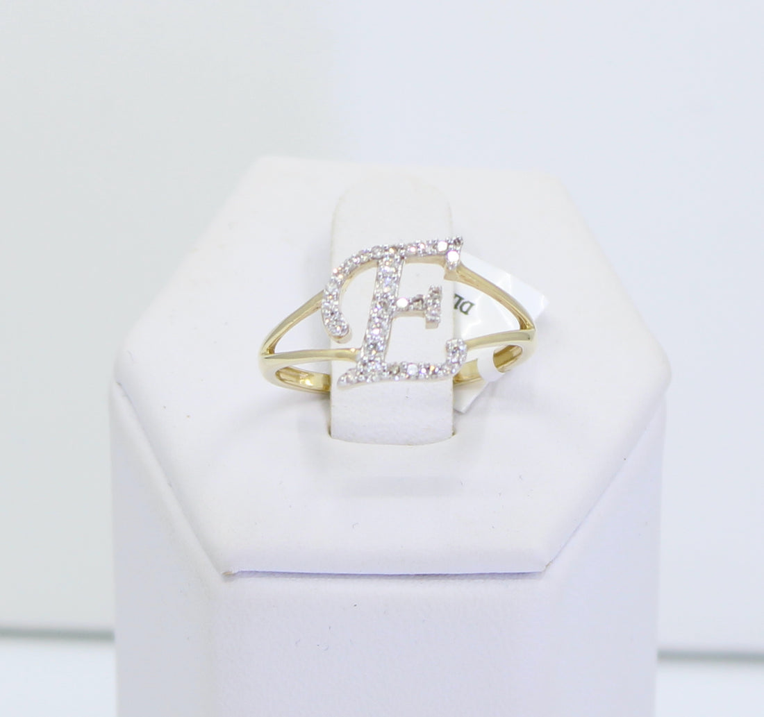 Anillo Letra E