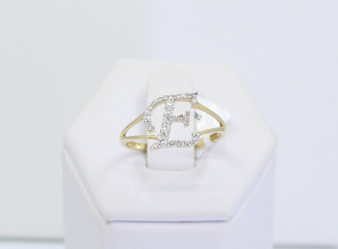 Anillo Letra E
