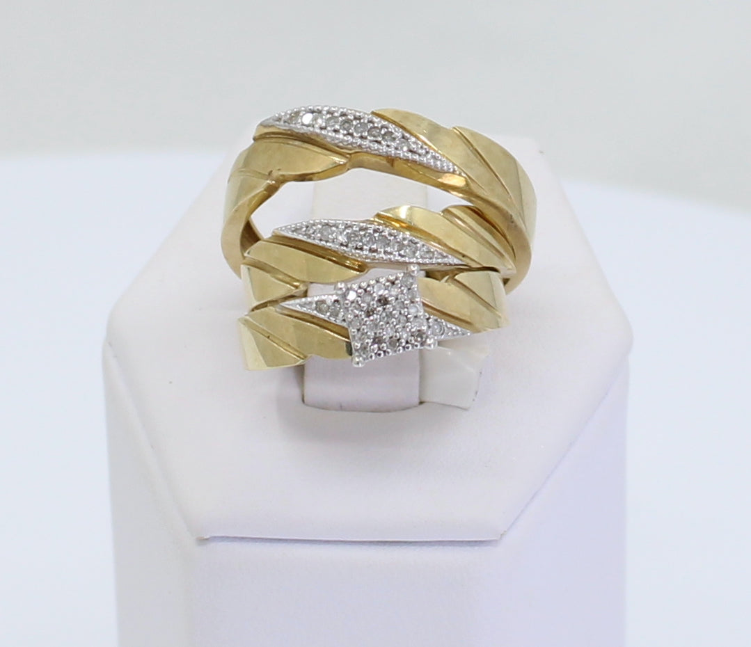 Romance Wedding Trio 10kt
