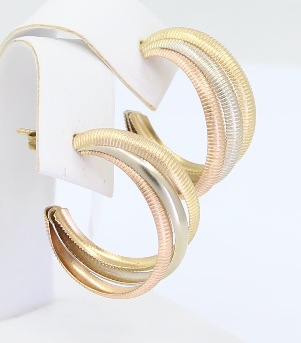Aretes Artemis 14kt