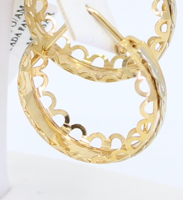 Aretes Eris 18kt
