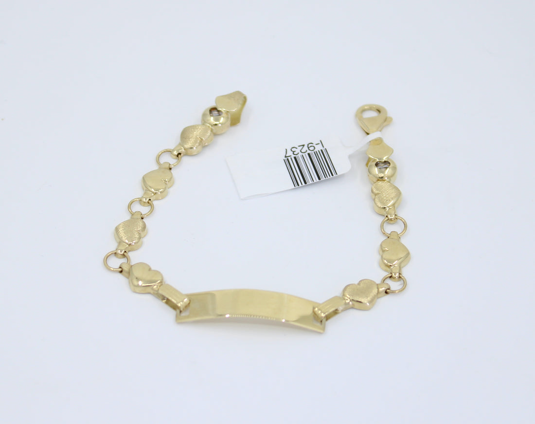 Valentino de Corazones 14kt Niña