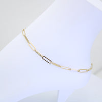 Tobillera Paperclip