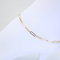 Tobillera Paperclip