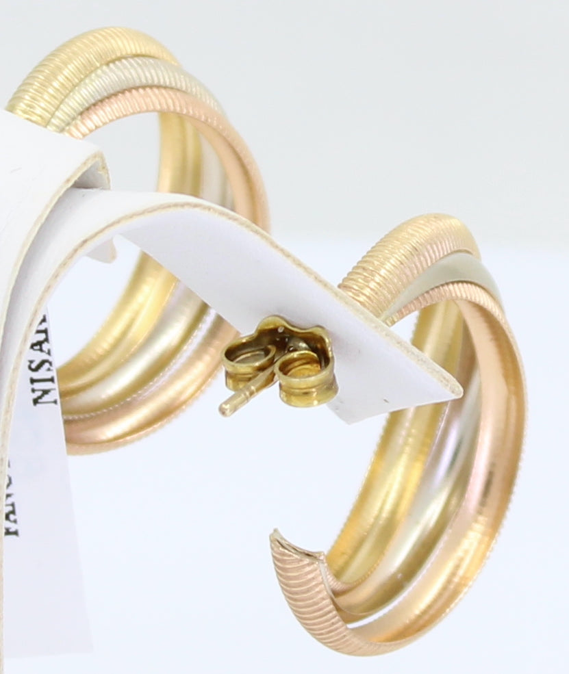 Aretes Artemis 14kt