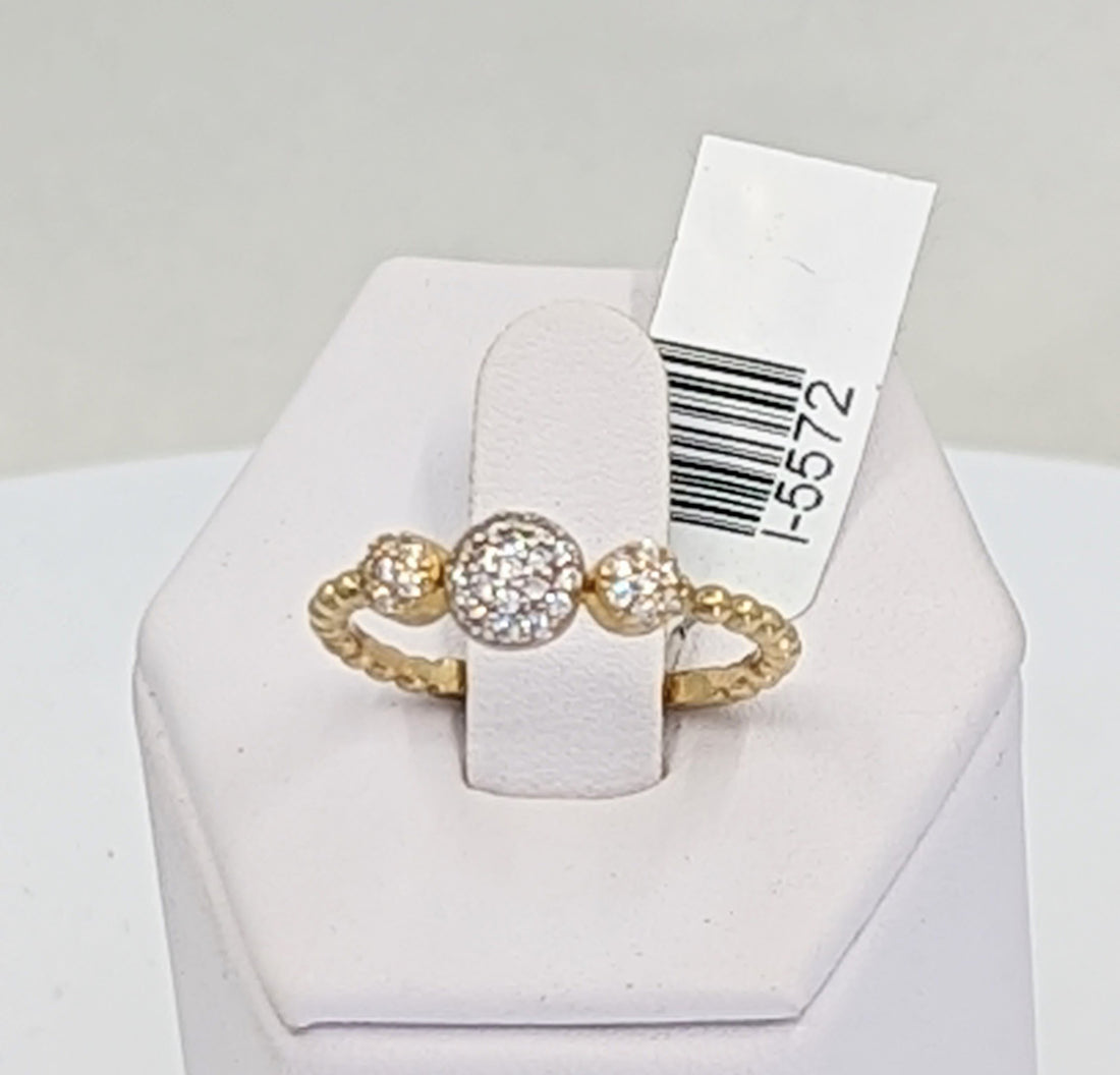 Anillo Micropave 3 Circulos