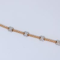 Pulsera Links X Oro Rosado