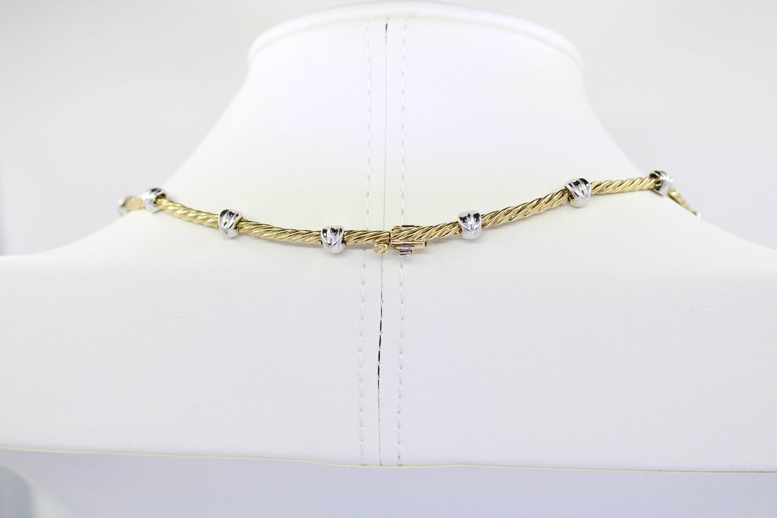 Gold X Choker