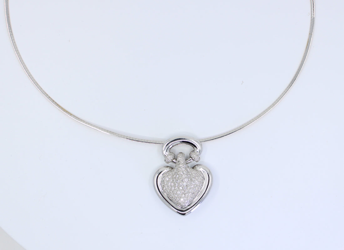 Diamond Modern Heart