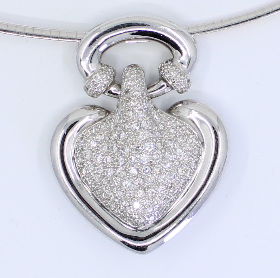 Diamond Modern Heart