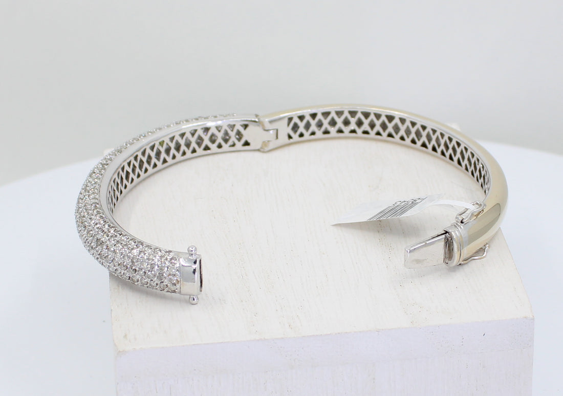 Pave Diamonds Bangle