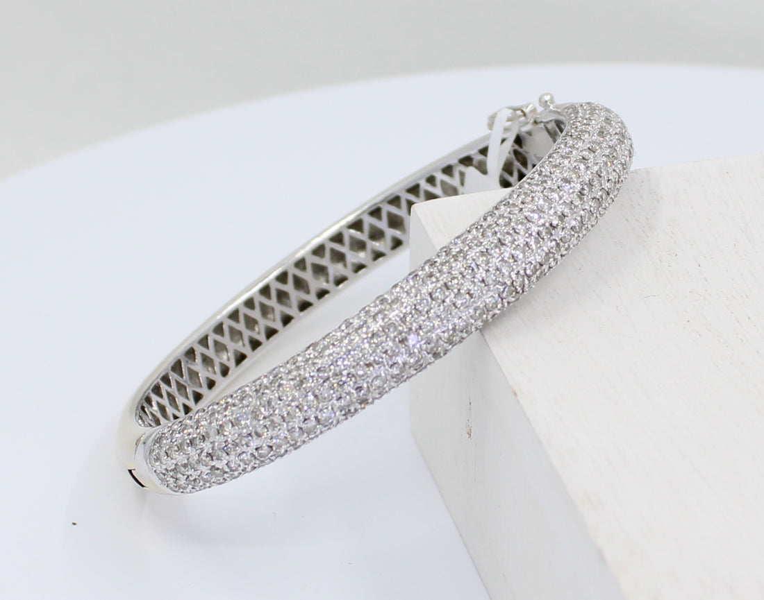 Pave Diamonds Bangle