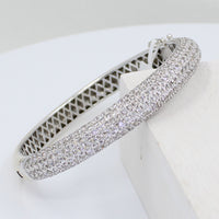 Pave Diamonds Bangle