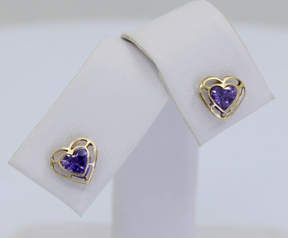 Aretes Lila de Niña
