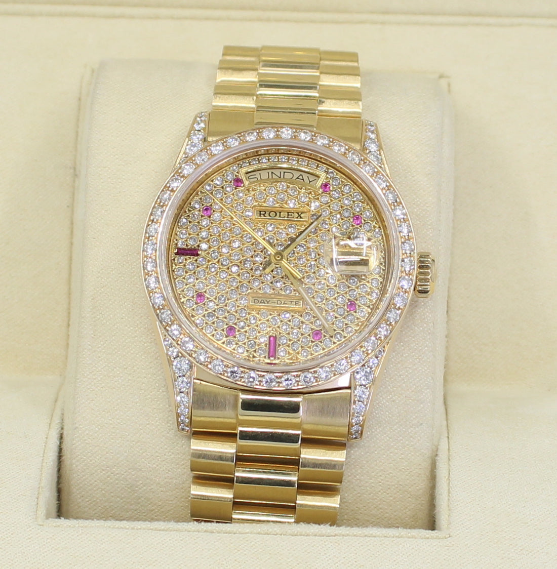 AUTHENTIC Rolex Day-Date "President" 18kt