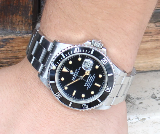Rolex Submariner 16800 Vintage Stainless Steel