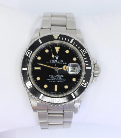 Rolex Submariner 16800 Vintage Stainless Steel
